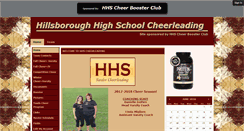 Desktop Screenshot of hillsboroughcheerleading.com