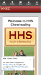 Mobile Screenshot of hillsboroughcheerleading.com